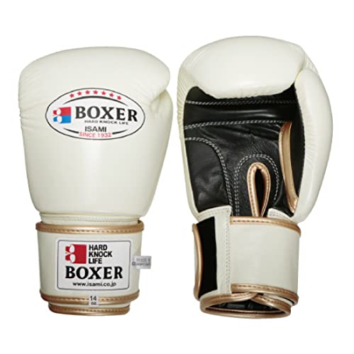 boxer グローブ 8オンス白ホワイトボクシングキックボクシング